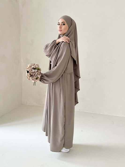 Ensemble Abaya avec khimar